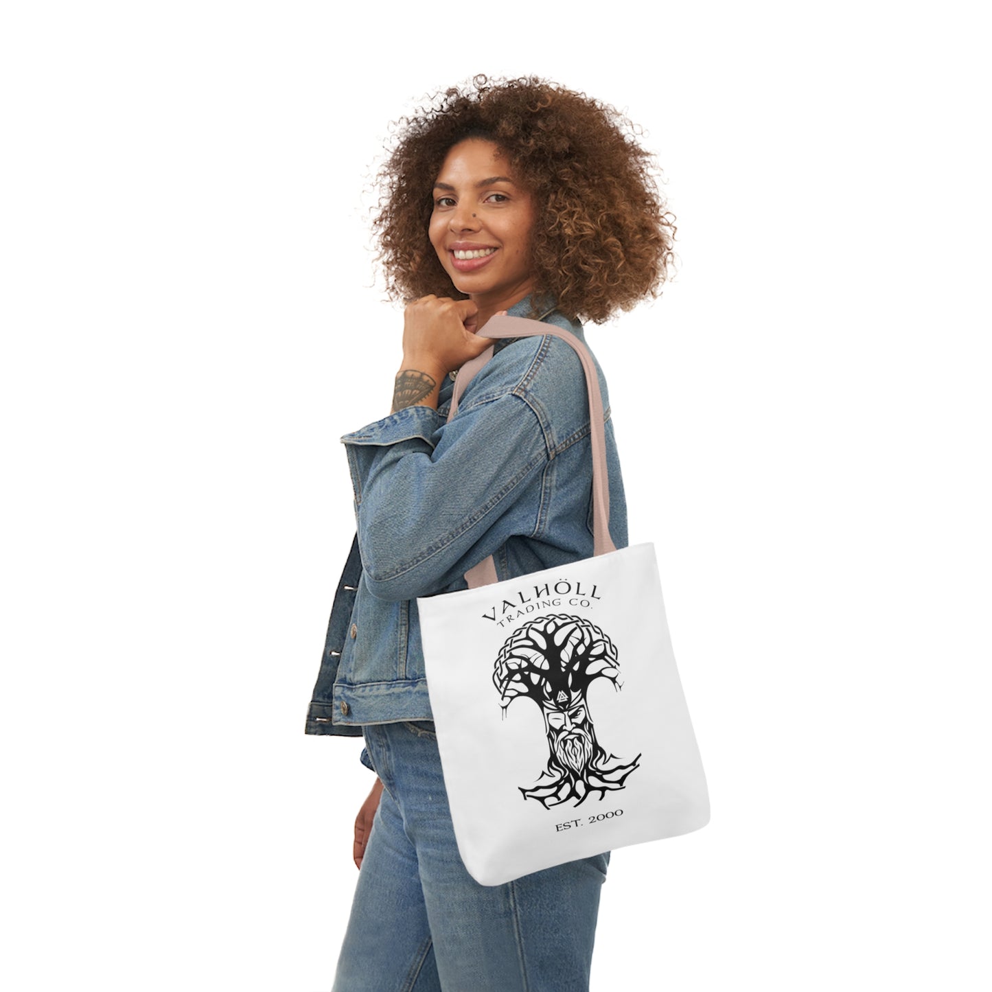 Valholl Polyester Canvas Tote Bag