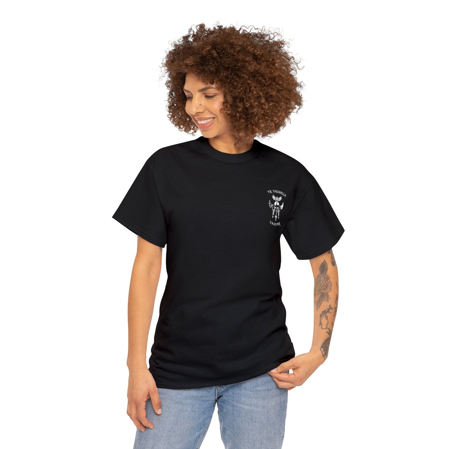 Til Valhalla "Valkyrie" Unisex Heavy Cotton Tee