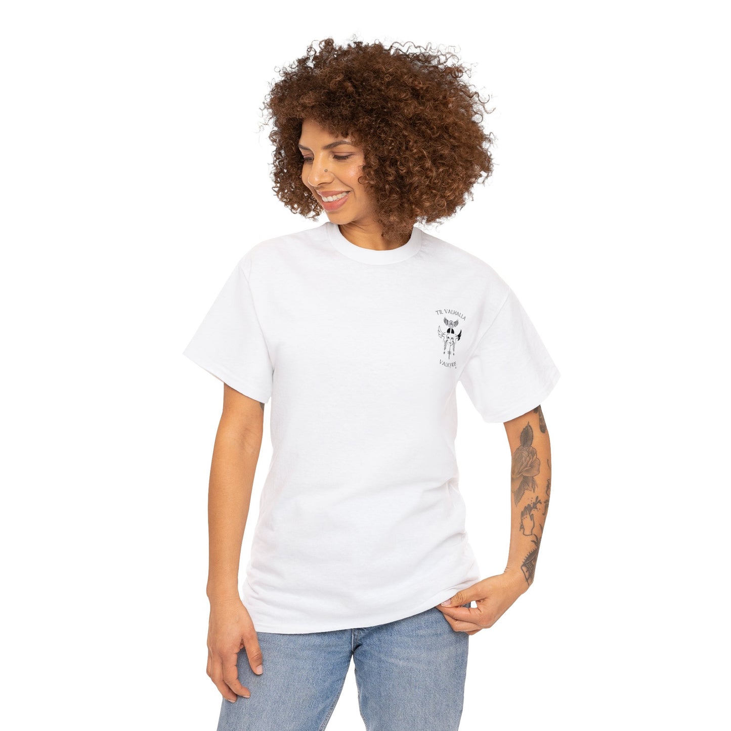 Til Valhalla "Valkyrie" Unisex Heavy Cotton Tee