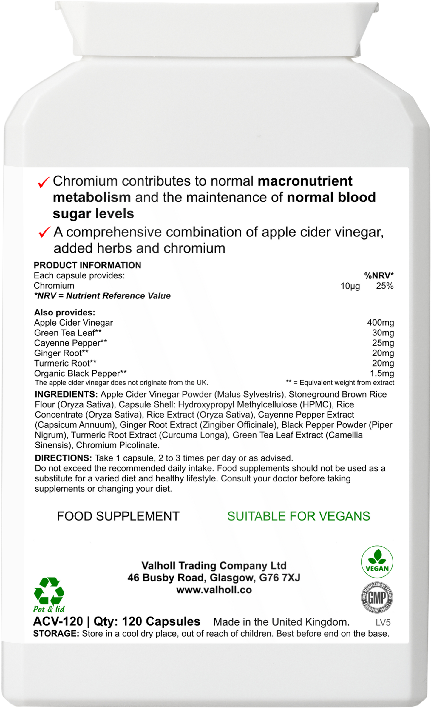 Apple Cider Vinegar Fusion