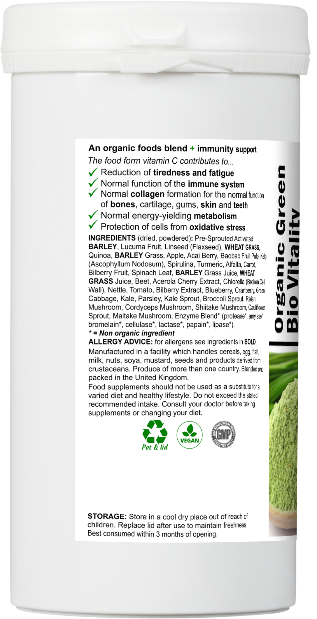 Organic Green Bio Vitality