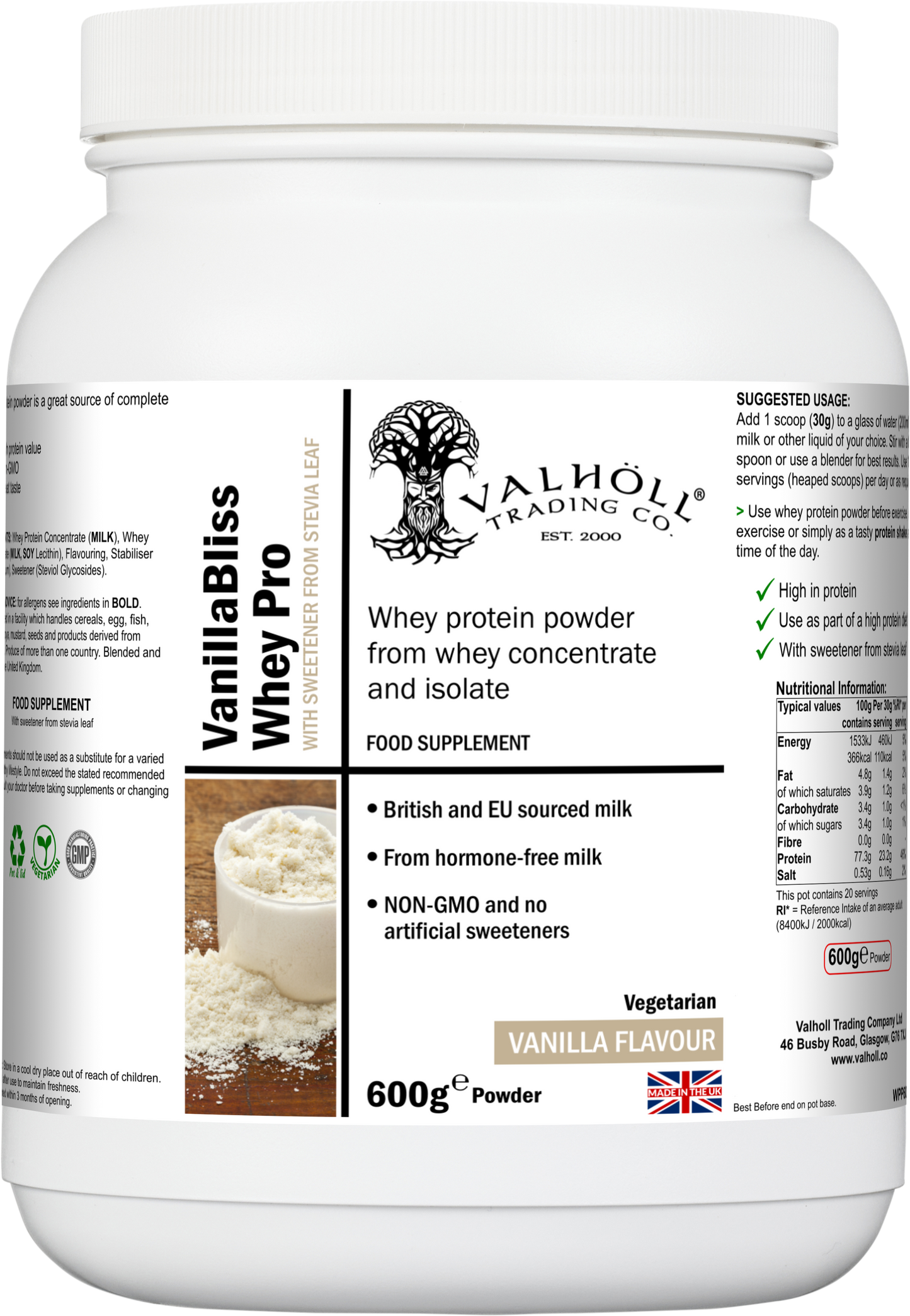 VanillaBliss Whey Pro